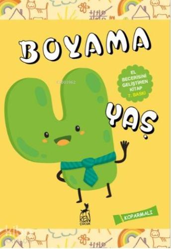 Boyama 4 Yaş; El Becerisini Geliştiren Kitap