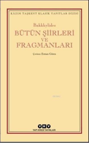 Bütün Şiirleri ve Fragmanları - Kitapiks.com