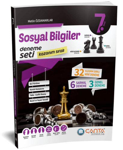 Çanta 7. Sınıf Sosyal Bilgiler Kazanım Sıralı Deneme Seti
