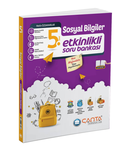 Çanta Yayınları 5. Sınıf Sosyal Bilgiler Kazanım Sıralı Deneme Seti