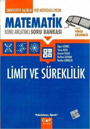 Çap Yayınları Üniversiteye Hazırlık Matematik Limit ve Süreklilik Konu Anlatımlı Soru Bankası Çap