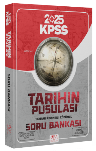 2023 KPSS Tarihin Pusulası Soru Bankası Çözümlü - Kitapiks.com