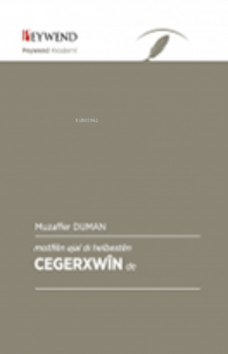 Cegerxwîn De - Kitapiks.com