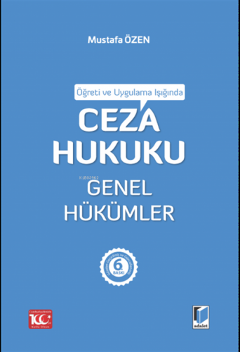 Ceza Hukuku Genel Hükümler - Kitapiks.com