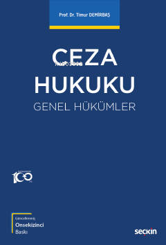 Ceza Hukuku Genel Hükümler - Kitapiks.com