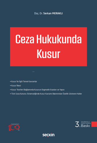 Ceza Hukukunda Kusur - Kitapiks.com
