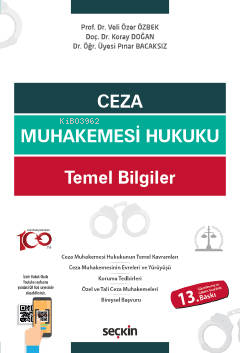 Ceza Muhakemesi Hukuku Temel Bilgiler