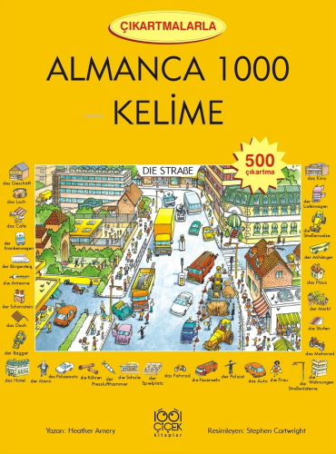 Çıkartmalarla Almanca 1000 Kelime - Kitapiks.com