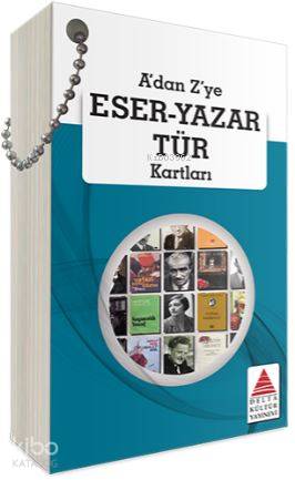 Delta Kültür Yayınları A'dan Z'ye Eser - Yazar - Tür Kartları Delta Kültür