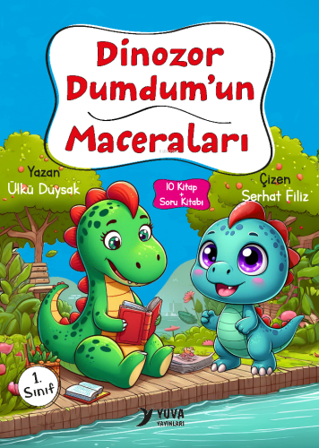 Dinozor Dumdum'un Maceraları;10 Kitap + Soru Kitabı