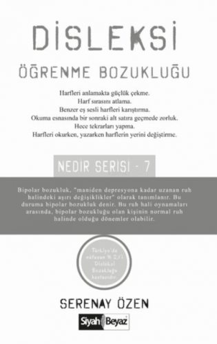 Disleksi Öğrenme Bozukluğu Nedir Serisi - 7 - Kitapiks.com