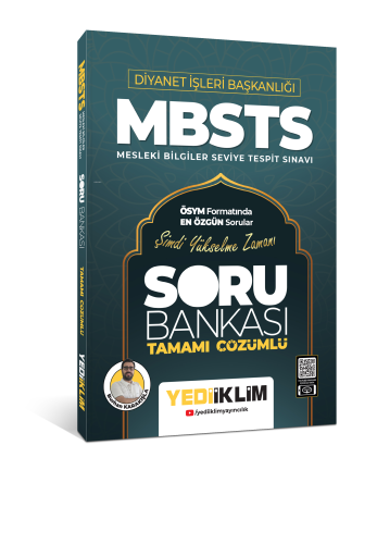 Diyanet İşleri Başkanlığı MBSTS Tamamı Çözümlü Soru Bankası