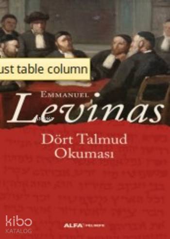 Dört Talmud Okuması - Kitapiks.com