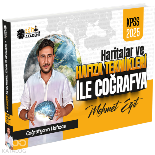 Eğit Akademi MEB-AGS KPSS Haritalar ve Hafıza Teknikleriyle Coğrafya