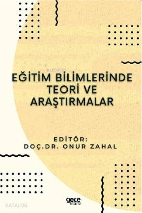 Eğitim Bilimlerinde Teori ve Araştırmalar - Kitapiks.com