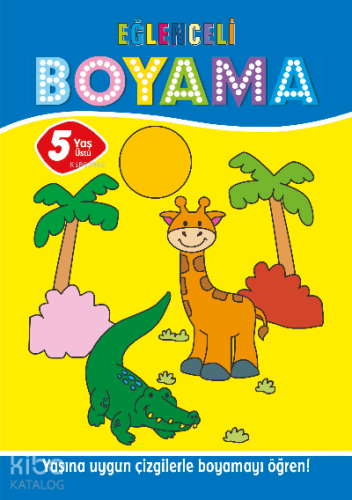 Eğlenceli Boyama – 5 Yaş Üstü 4'lü Pastel Boya Hediyeli