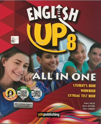 English Up Grade 8 Student's Book+Workbook - Kitapiks.com