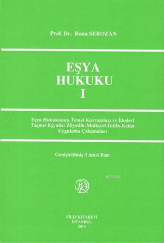 Eşya Hukuku I