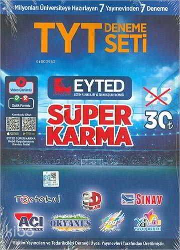 Eyted Yayınları TYT Eyted Süper Karma 7 li Deneme Seti Eyted