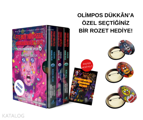 Fazbear’In Korkunç Tipleri 3 Kitap Set (7-8-9 ) - Kitapiks.com