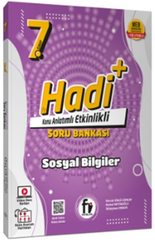 Fi Yayınları 6. Sınıf Sosyal Bilgiler Hadi Soru Bankası - Kitapiks.com