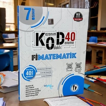 Fi Yayınları 7.sınıf Matematik Kod 40 Deneme