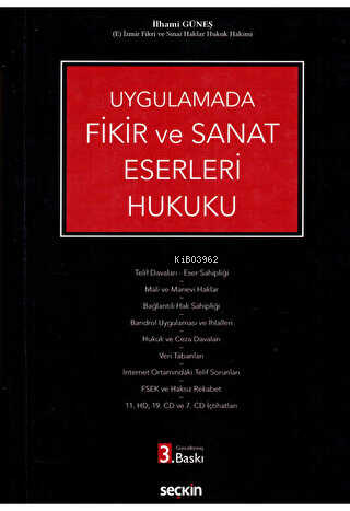 Fikir ve Sanat Eserleri Hukuku - Kitapiks.com