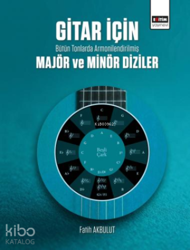 Gitar İçin Bütün Tonlarda Armonilendirilmiş Majör ve Minör Diziler - K