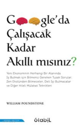 Google’da Çalışacak Kadar Akıllı mısınız? - Kitapiks.com
