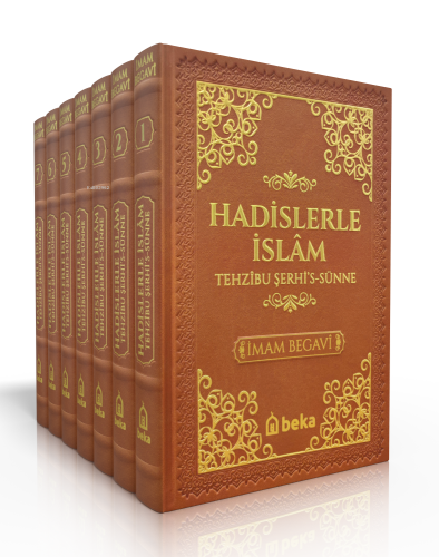 Hadislerle İslam - Tehzibu Şerhis Sünne – 7 Cilt Takım – Termo Deri - 