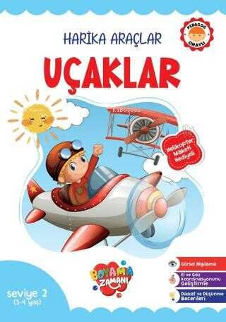Harika Araçlar - Uçaklar (3-4 Yaş);Seviye 2