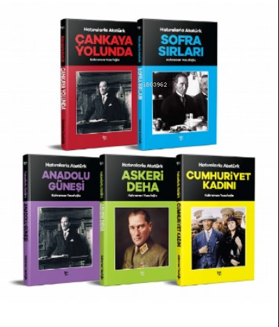 Hatıralarla Atatürk Seti-5 - Kitapiks.com