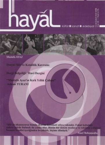 Hayal Kültür-Sanat-Edebiyat Dergisi Sayı: 24 - Kitapiks.com