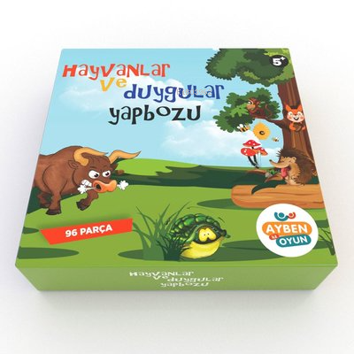 Hayvanlar Ve Duygular Yapbozu (96'lı) - Kitapiks.com