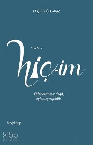 Hiç-im - Kitapiks.com