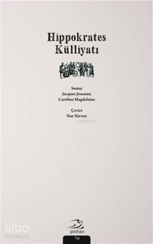 Hippokrates Külliyatı - Kitapiks.com