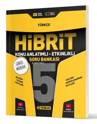 Hız Yayınları 5. Sınıf Hibrit Türkçe Soru Bankası - Kitapiks.com