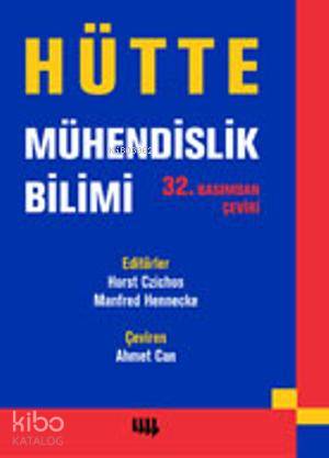 Hütte: Mühendislik Bilimi; 32. Basım'dan Çeviri