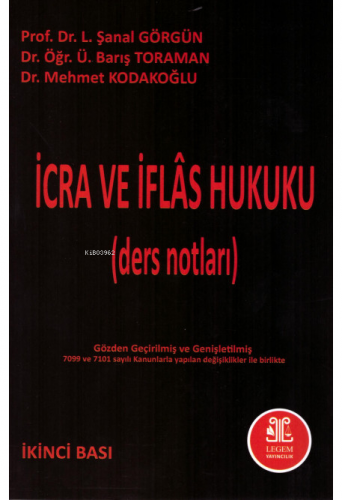 İcra ve İflas Hukuku (Ders Notları)