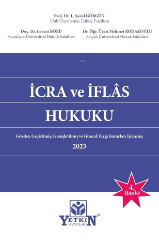 İcra Ve İflâs Hukuku