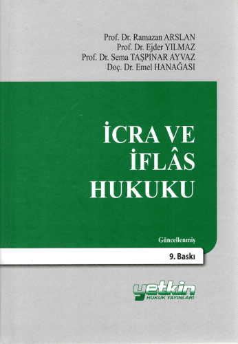 İcra Ve İflas Hukuku - Kitapiks.com