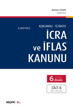 İcra ve İflas Kanunu (5 Cilt)