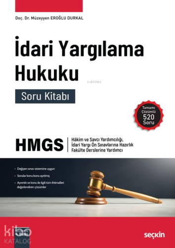 İdari Yargılama Hukuku Soru Kitabı - Kitapiks.com