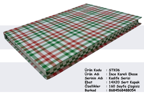 İnce Kareli Ekose - Kitapiks.com