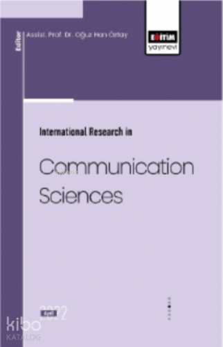 International Research In Communication Sciences - Kitapiks.com