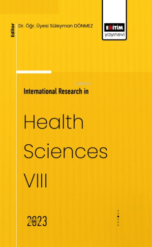 International Research in Health Sciences VIII - Kitapiks.com