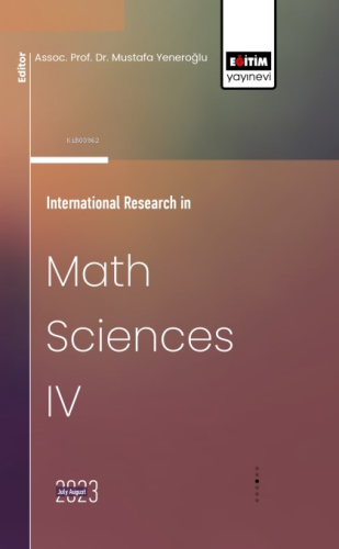 International Research in Math Sciences IV - Kitapiks.com