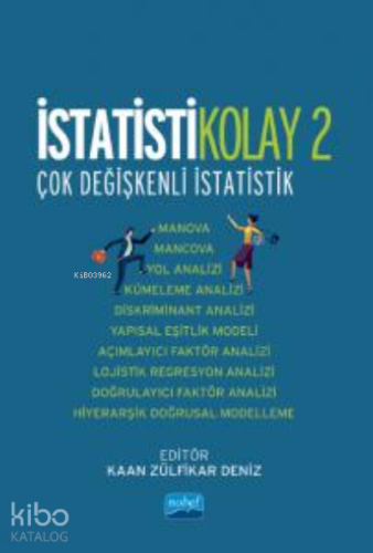 İstatistikolay 2;Çok Değişkenli İstatistik - Kitapiks.com