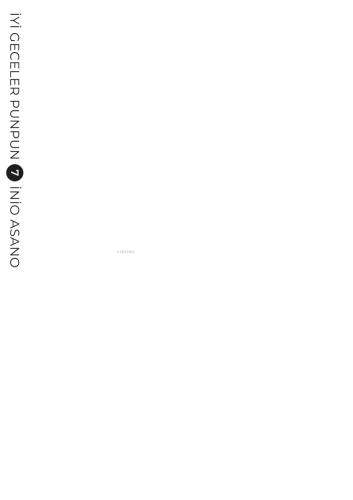 İyi Geceler Punpun 7. Cilt - Kitapiks.com