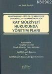 Kat Mülkiyeti Hukukunda Yönetim Planı - Kitapiks.com